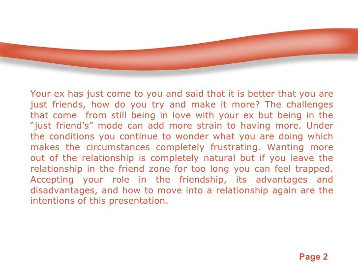 Being Friends With An Ex Girlfriend Being Accomplices With An Ex Girlfriend